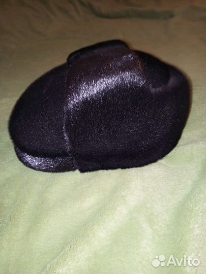 Меховая мужская кепка