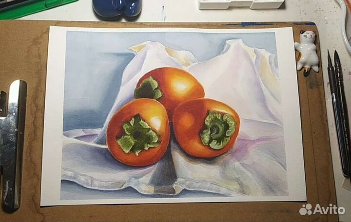 Акварельная работа. Картина