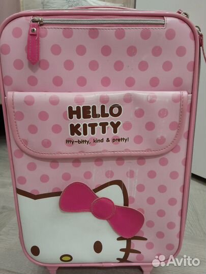 Чемодан на колесах детский бу