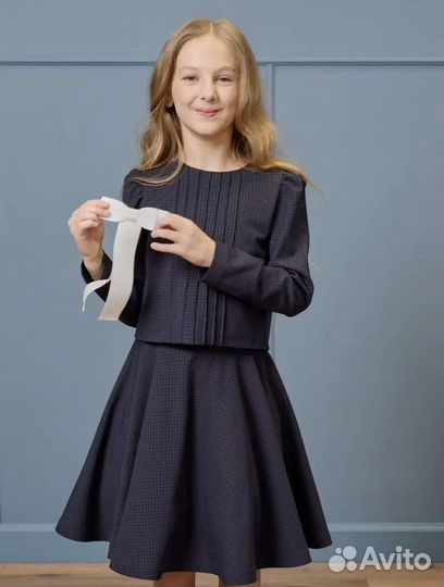 Костюм школьный для девочки 146