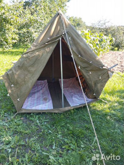 Брезентовая палатка СССР