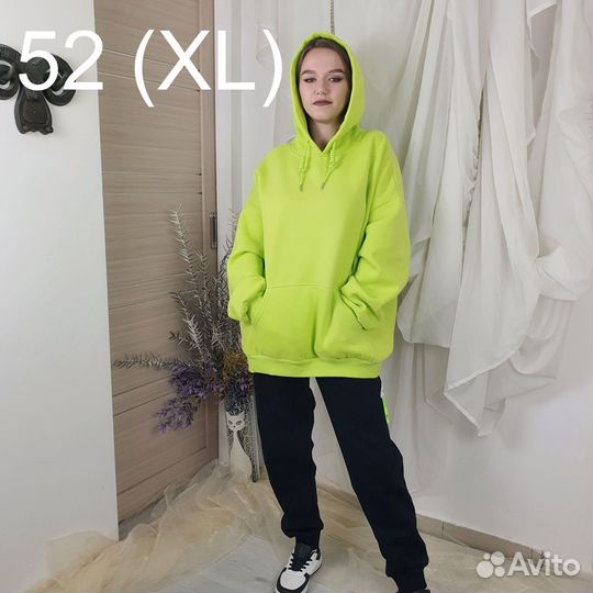 Худи с флисом 7986