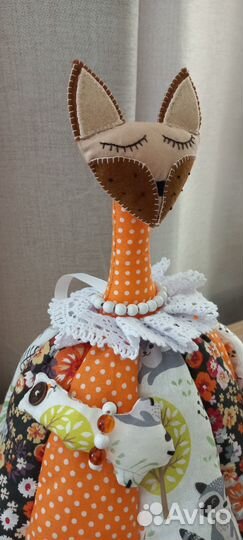 Кукла-грелка Лисонька Аграфена Филипповна