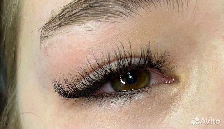 Наращивание ресниц, ламинирование ресниц в салоне