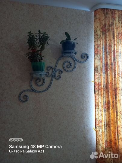 Кашпо под 2 цветка