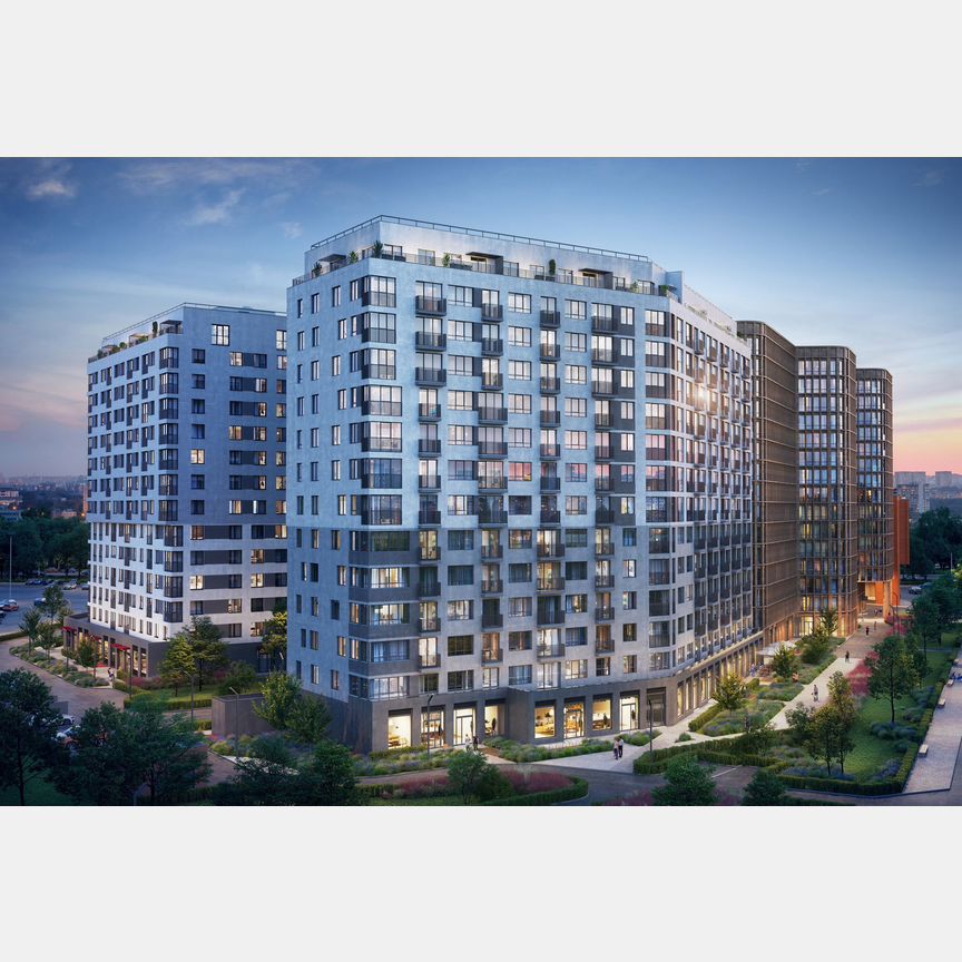 3-к. квартира, 98,6 м², 14/14 эт.