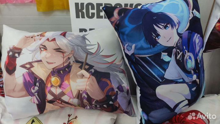 Подушки Геншин и корейцы