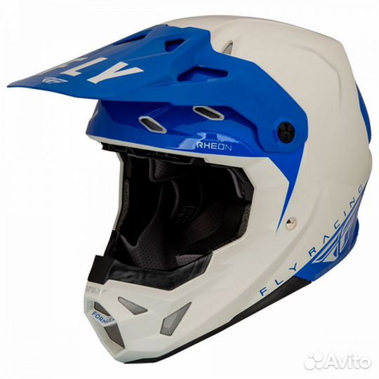Эндуро Мотошлем FLY racing formula CP Slant Blue