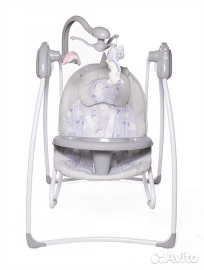 Электрокачели Шезлонг 2 в 1