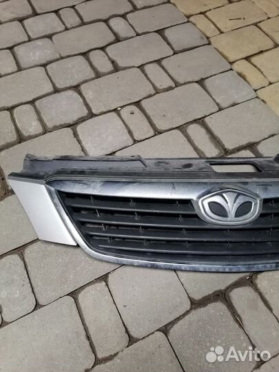 Накладка на решетку радиатора daewoo gentra
