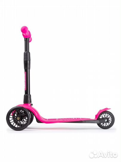 Самокат детский baby розовый