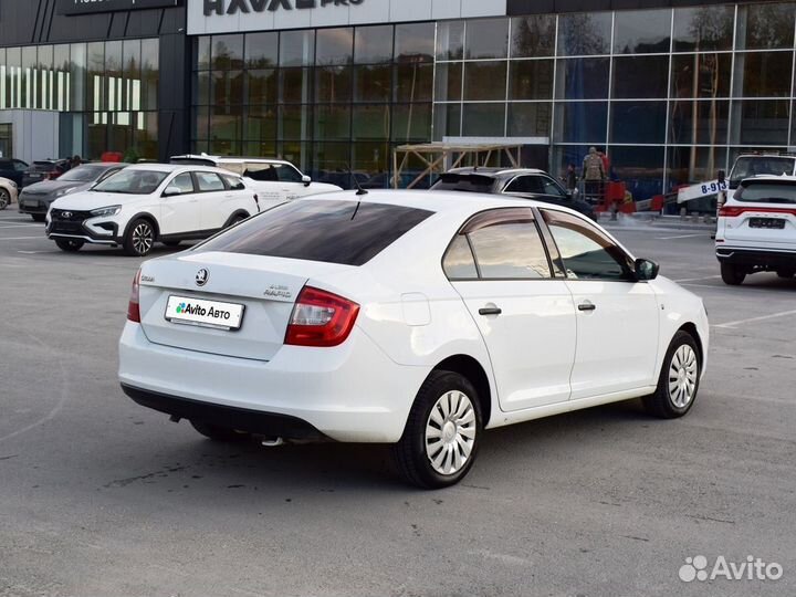 Skoda Rapid 1.6 МТ, 2015, 110 000 км