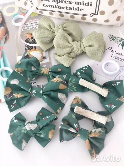 Банты ручной работы для школы и детского сада