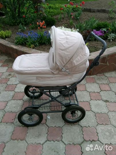 Коляска Инглезина Витория (бежевая)