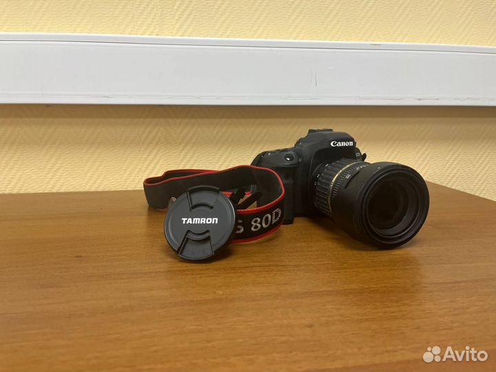 Canon 80D с объективом Tamron SP 17-50mm f/2.8