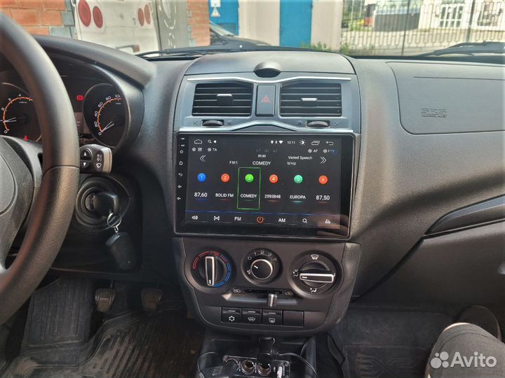 Android магнитола 9 для LADA Granta FL, есть Teyes