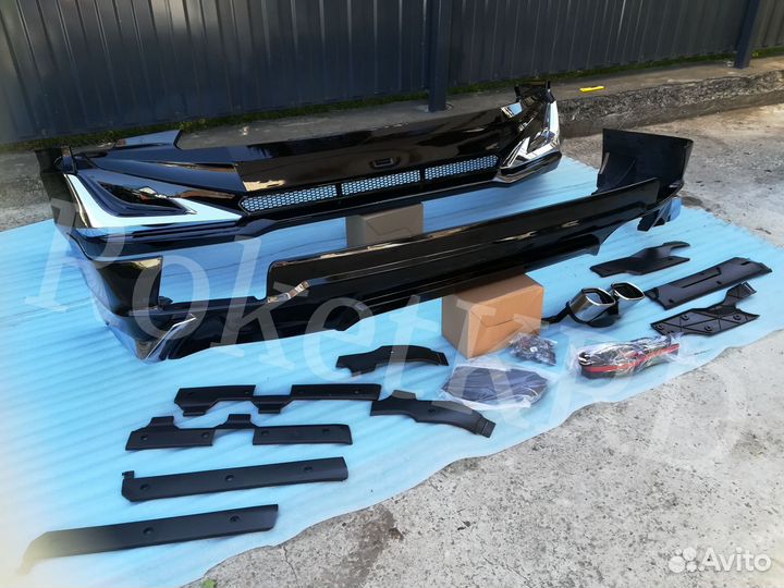 Обвес Prado 150 2018 г Modellista Черный