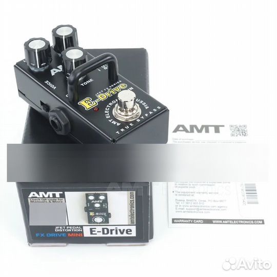 Педаль эффектов AMT Electronics ED-2 E-Drive mini