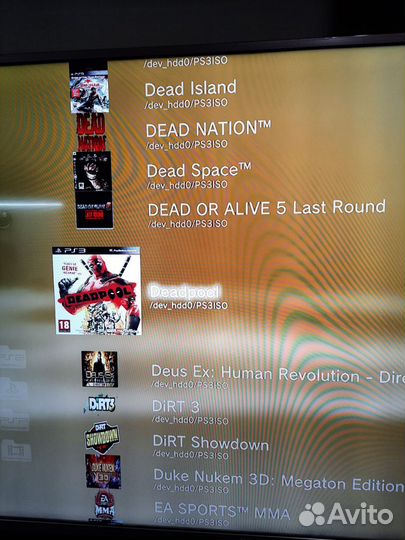 Sony playstation 3 прошитая 1 тв