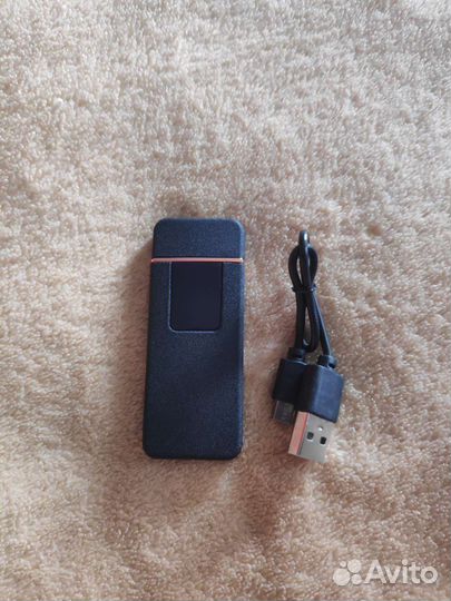 Сенсорная зажигалка с usb в комплекте