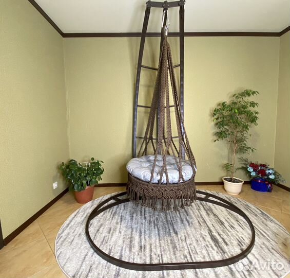 Подвесные качели гамак