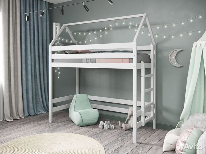 Кровать чердак