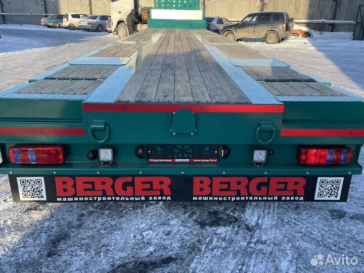 Полуприцеп трал (тяжеловоз) Berger 9853, 2023