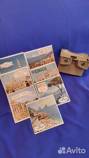 Стереоскоп view-master + 40 Стереослайдов