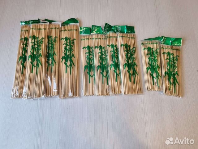 Шпажки бамбуковые 25 и 20 см