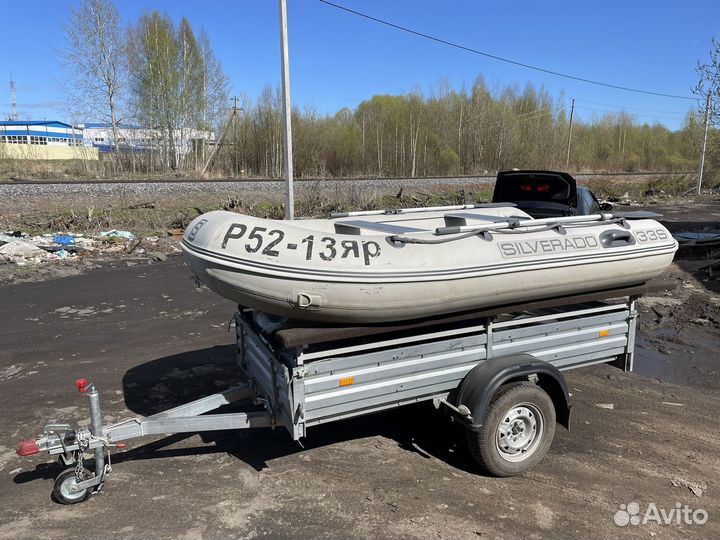 Надувная лодка silverado 33S пвх