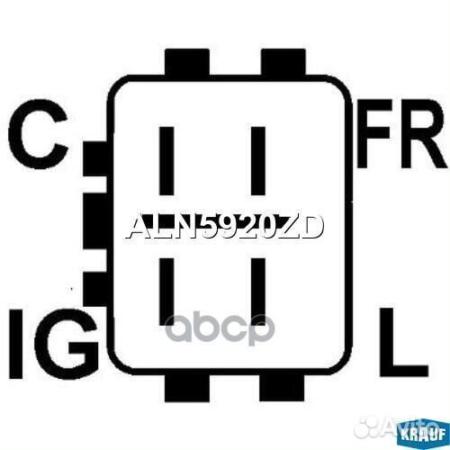 Генератор ALN5920ZD Krauf
