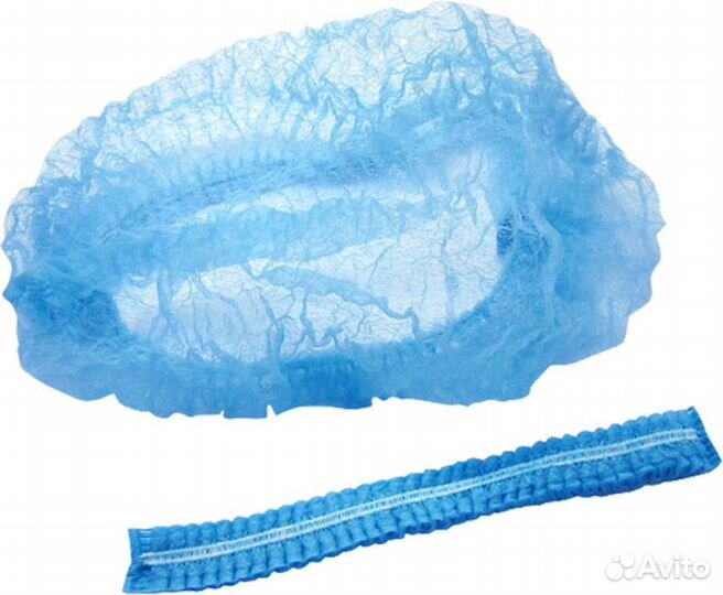 Шапочка-берет одноразовая