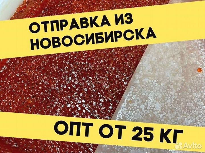 Красная икра кеты