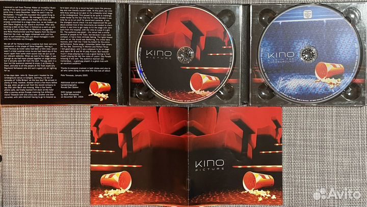 Kino - Picture CD+DVD Germany Digipack
