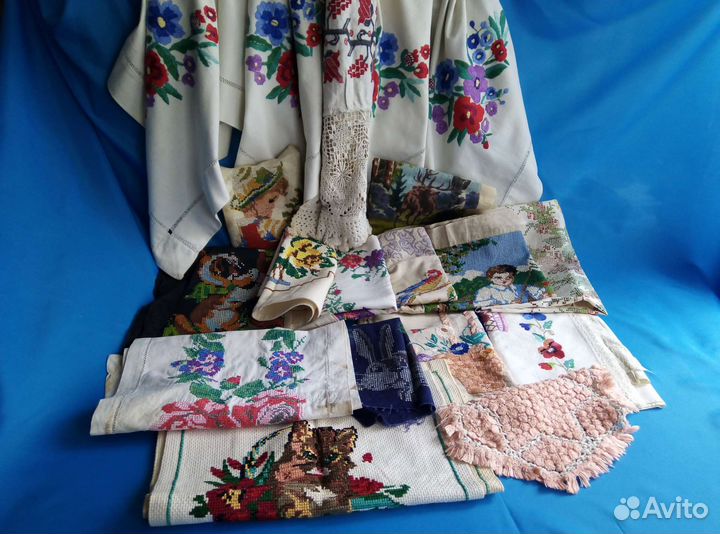Вышивка старинная рушник