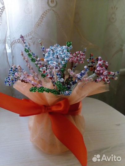 Деревья из бисера