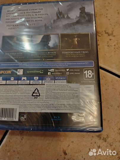 Новый диск Resident Evil 8 игра ps4