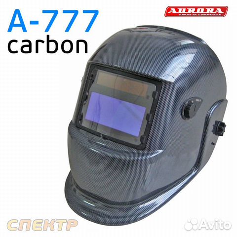 Маска сварщика хамелеон Aurora A-777 Carbon