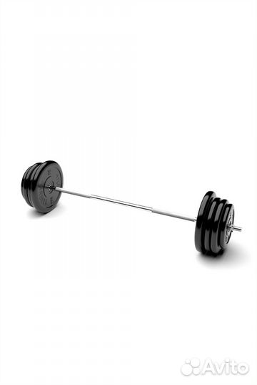 Штанга обрезиненная MB Barbell Atlet 130кг