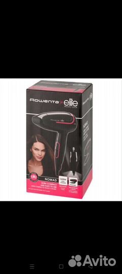 Фен для волос, Rowenta, новый