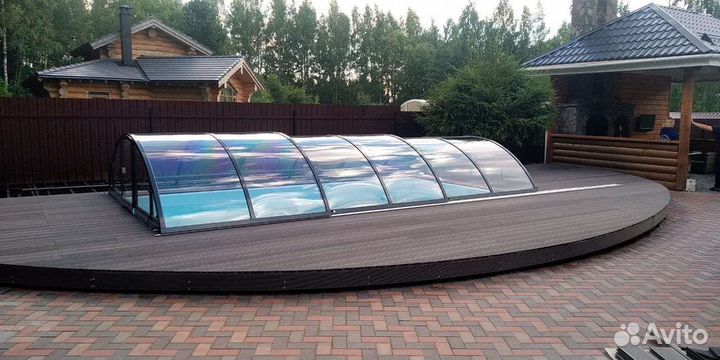 Купол для бассейна