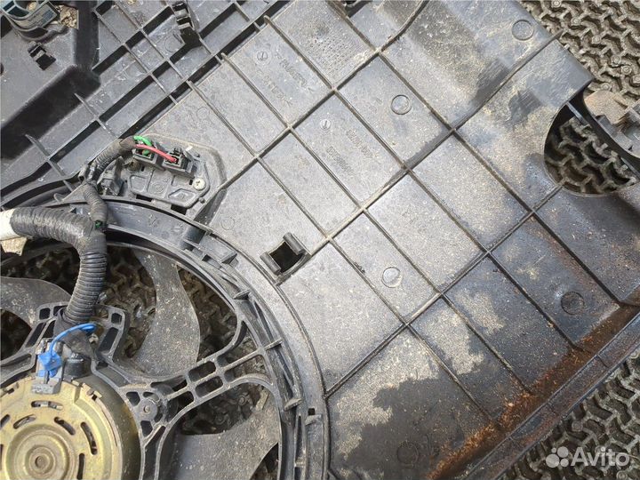 Вентилятор радиатора Fiat Stilo, 2002