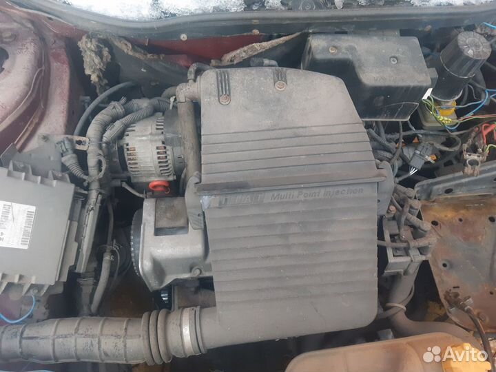 Двигатель fiat punto 1 176 1.2 л после кап ремонта