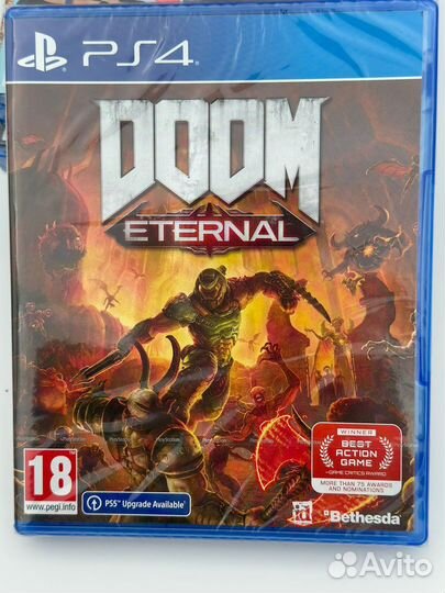 Doom Eternal (PS4, диск)