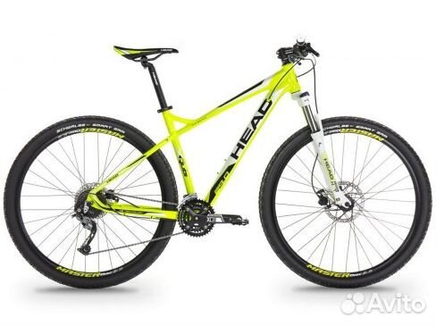 Велосипед head X rubi I yellow 29