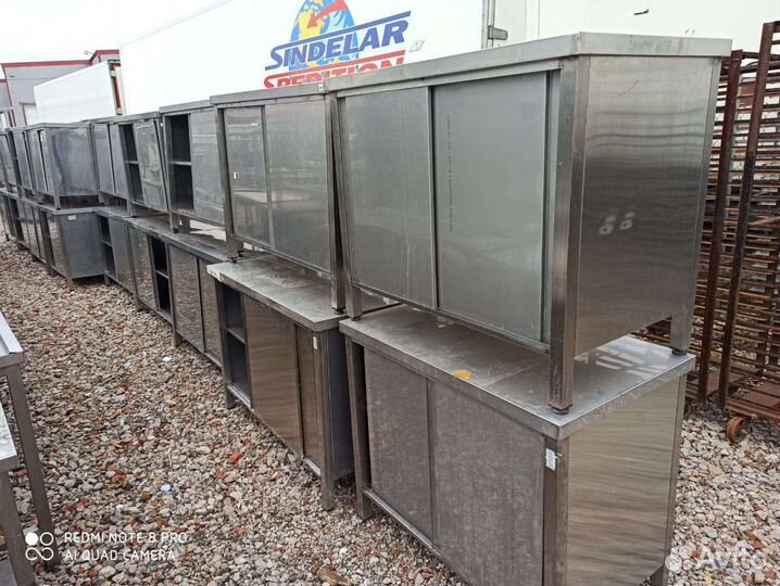 Столы купе из нержавейки