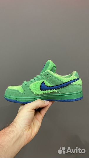 Кроссовки Nike SB low Grateful green Beard
