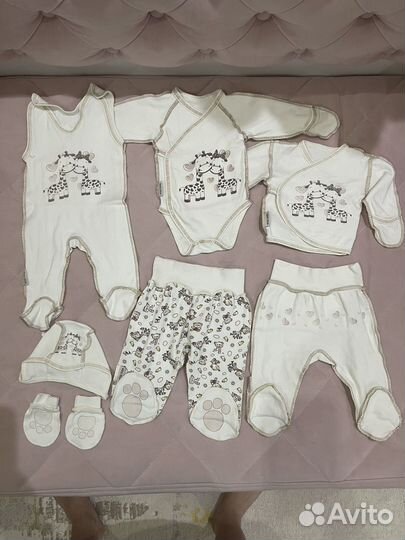 Детские вещи пакетом на девочку р.62