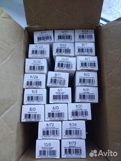 Краска для волос оллин