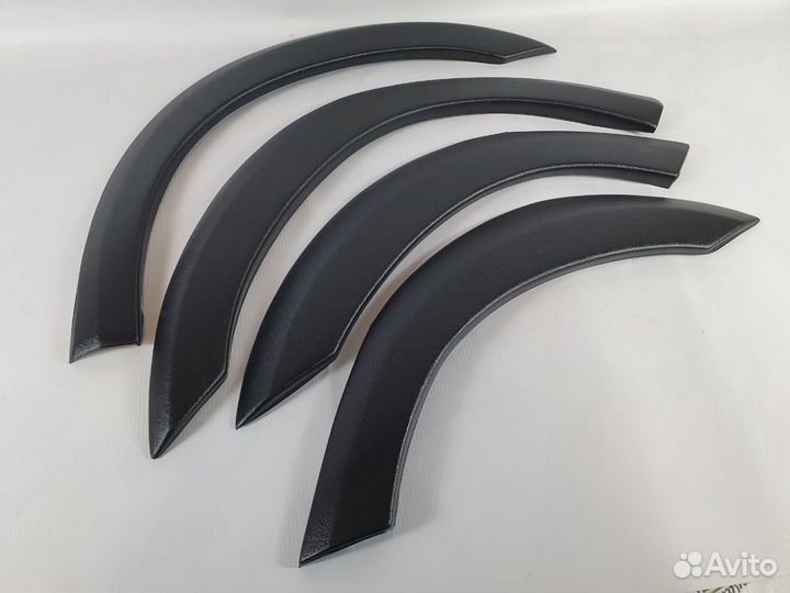 Накладки на арки для Лада Калина (шагрень)